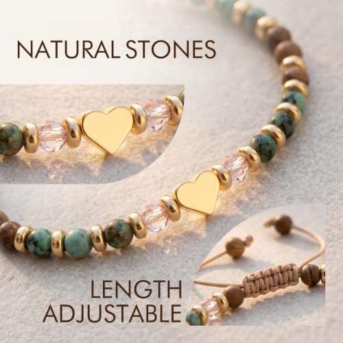 Inspirational Natural Stone Friendship Bracelets Birthday Gifts Ideas - image 4