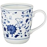 すぬうぴい 藍唐草 マグ 「化粧箱入」 唐草 630133