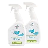 Good Salt Pet Bird Feeder & Birdhouse Cleaner, Natural Bird-Friendly Spray Formula, Made in the USA, 32 Ounce Bottle, 2-Pack