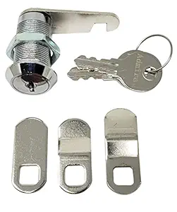 Admiral Flat Key Cam Lock (1-1/8 Inch, Pack of 1)