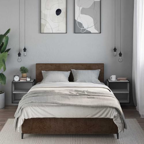 Table de chevet étroite suspendue pour chambre gain de place