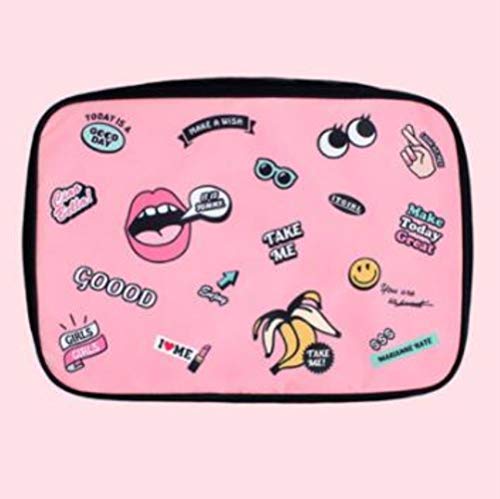 Preisvergleich Produktbild linyiming-gongyibaishe01 Itapkris Cute Travel Bags Schuhe Schuhe Toilettenartikel Organizer Verpackung Multifunktionale Business Handing Gepäckbeutel Tragetasche, Pink