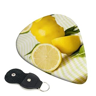 Ensemble de 6 médiators de guitare jaune citron pour guitare acoustique, guitare électrique, basse, ukulélé – fin, moyen… - Les Beatles, Paul McCartney, John Lennon, RIngo Starr, George Harrison