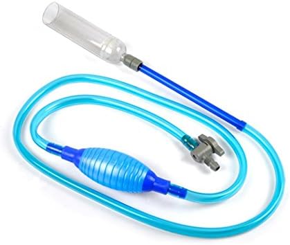 Fish Tank Water Changer, Aquarium Accessories Cleaning With Tools Sand Filter, Aquarium Clean Pipe Tube With Flow Controller For Water Changing, Overall Length: (Approx: 2.7m) (No accessories)