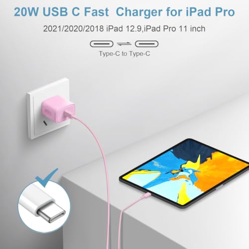 Image of Novobit Type C Fast Charger for iPhone 16 /15, USB C Charger, iPhone 16 Charger with 2 Pack 6ft Cable for iPhone 16 /16 Plus /16 Pro /16 Pro Max /iPhone 15 /15 Pro Max /Samsung (S