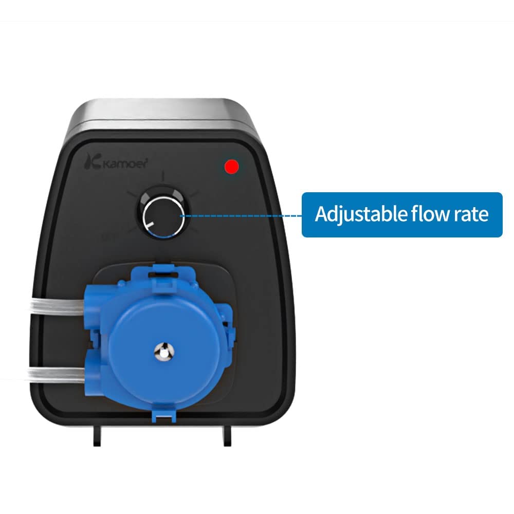 Kamoer KCP-X, pompa dosatrice per liquidi a velocità regolabile da 24 V, con bassa portata controllabile, 19 – 65 ml/min