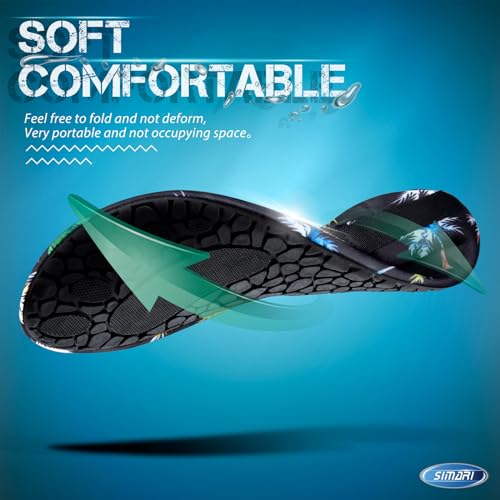 Image of SIMARI Water Shoes for Women Men Swim Aqua Socks Beach Pool Essentials Barefoot Surf River Boat Kayak Sea Yoga Sand Exercise Sport Accessories Breathable Quick-Dry Adult Youth Kid Size SWS001