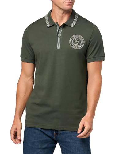 Lacoste Men's Embossed Croc Pique Polo