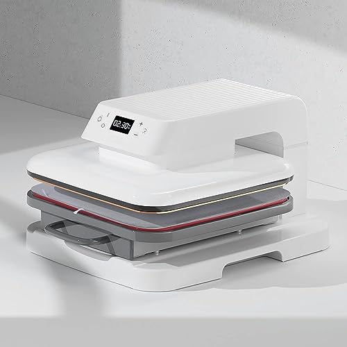 Image of HTVRONT Heat Press Mat for Cricut: Heat Press Pad 15 inchx15 inch for Craft Vinyl Ironing Insulation Transfer, Double Sides Applicable Heat Mat for Heat Press Machines