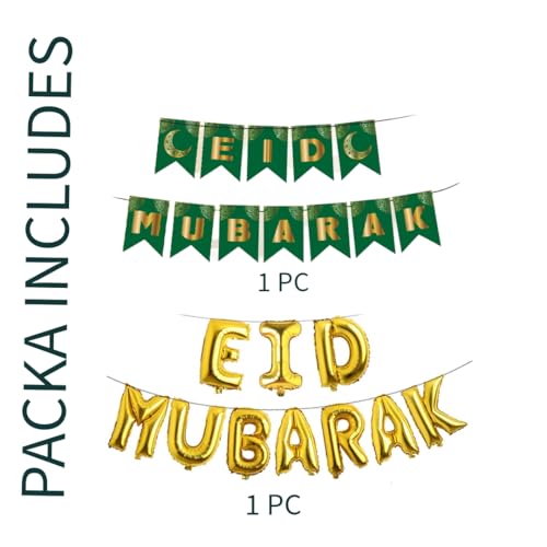Image of Eid Mubarak Balloon Decoration