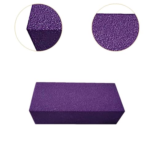 YIJU Snowboard Gummy Stone, Gummy Rubber Grinding Stone, Repair Tool, Edge Grinding Rubber Block,Ski Stone for Snow Ski,Sharpening, Purple