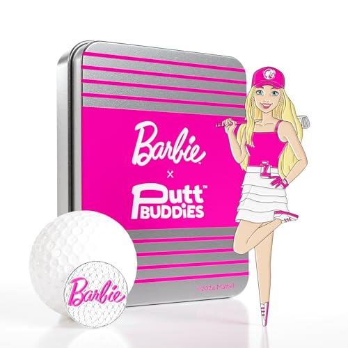 PuttBuddies Barbie Chasing Birdies Golf Divot Tool Set...