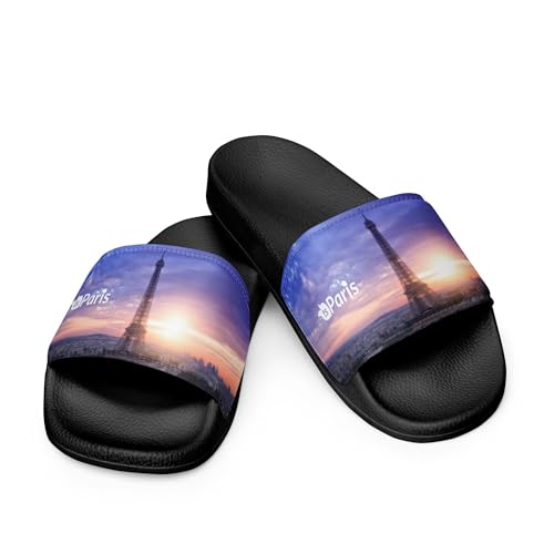 tsgabrielle® • Men's • Paris - La Nuit • Slides • Slip-On Sandals • Contoured Footbed • Handcrafted Design4