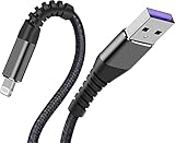 [ Apple MFi Certified 2pack ] iPhone Charger,Lightning Cable, Fast Charging Cables for Apple iPhone 12/11/11Pro/11Max/ X/XS/XR/XS Max/8/7/6/5S/SE/iPad Mini Air (6ft, Grey)