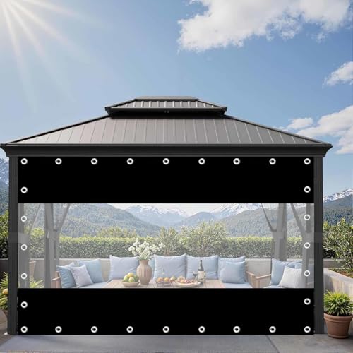 Bâche d'extérieur imperméable 2,5x2m pour boucher le vent sur terrasse - 2