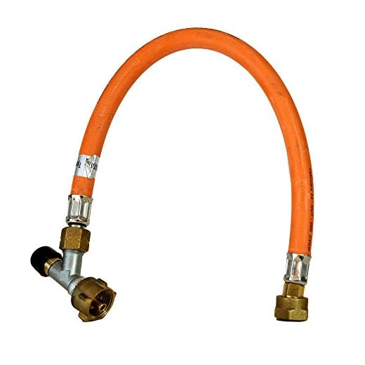 Favex - Lyre anti-arrachement spécial camping-car - Lyre 40cm camping-car avec limiteur de débit - bouteille ALLEMAGNE