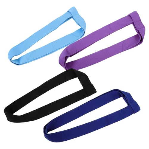 Toddmomy Yoga Mat Carrying Strap Yoga Sling Exercise Band Multi-use Thick Mat Holder