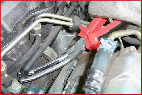 Alicates para enchufes de bujías acodados KS Tools herramienta de extracción 235mm 3
