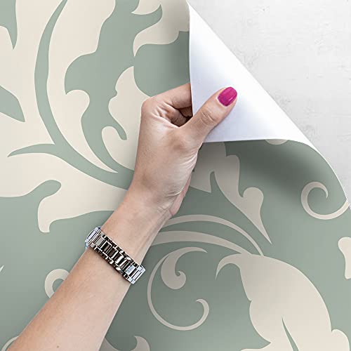 Papier Peint Auto-Adhésif Magic-Stick Floral : Décoration Murale Repositionnable - 4