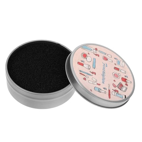 Healeved 1set Makeup Brush Cleaner Sponge Portable Dry Clean Tool for Eyeshadow Blush Cleaning Sponge for Makeup and Beginners