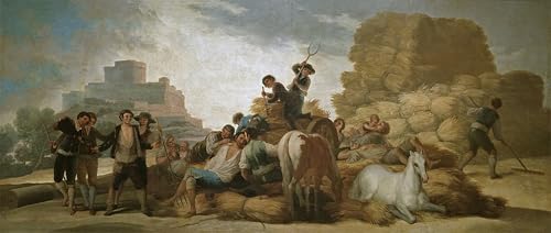Lienzo premium L'Era de Francisco De Goya pintura artística de pared 60x90cm