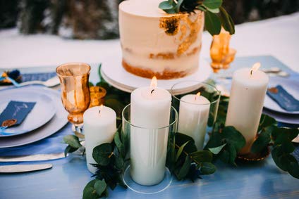 3 X 8 Pillar Candles Bulk Event Pack Round Unscented Premium Wax Pillar Candles For Wedding, Spa, Party, Birthday, Holiday, Bath And Home Decor - Set Of 12 (3X8, White) #TOP6