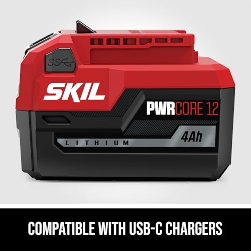 Image of SKIL PWRCORE 12 4.0Ah 12V USB-C Battery-BY5040A-00