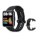 Xiaomi redmi watch lite 2 smartwatch, touchscreen LCD da 1,55 ", monitoraggio della frequenza cardiaca, riconoscimento del sonno, riconoscimento dell'ossigeno del sangue, GPS, 5 ATM nero