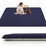 Tapis Chambre Bebe épais: Tapis extra épais Isolant contre le froid du sol et réduisant le bruit pendant le jeu. Tapis de jeu rampant pour bébé offre un bon amorti pour les genoux de bébé, pour le rampement, vous ne vous inquiétez jamais de la chute de votre enfant. Peut également être utilisé comme tapis de sieste quand fatigué. Tapis de jeu pratique et rembourré, une pièce pour les planchers en bois dur ou le carrelage