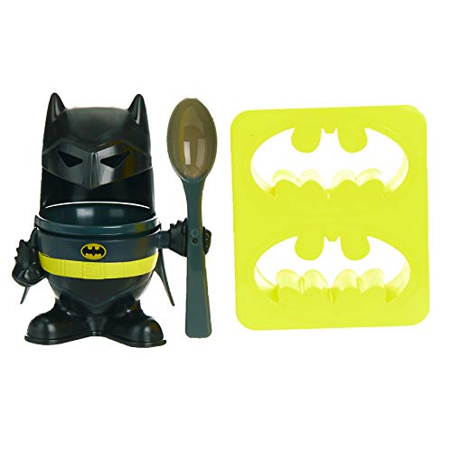 Batman Frühstücksset - Offiziell lizenziert, Eierbecher, Löffel, Toastschneider, DC Comics Geschenk für Fans – Bild 5