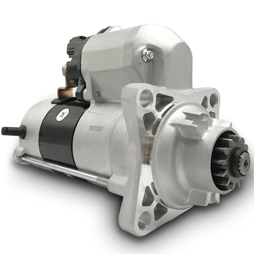 Image of 19183 New Starter Motor Replacement for 5.9L 6.7L Dodge Ram 2500 3500 4000 4500 5500 Pickup Truck 2007-2019 L6 Diesel Engine OE#: ND428000-6110 4934925 68002981AA 68049020AA 428000-3330 19029