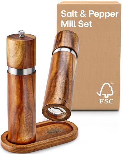 Praknu FSC Acacia Wood Grinder Set