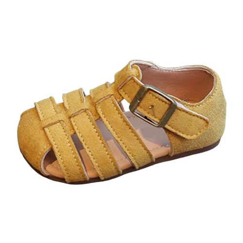 Sandales fille ete fleur contre la transpiration, nu-pieds cuir souple et leger