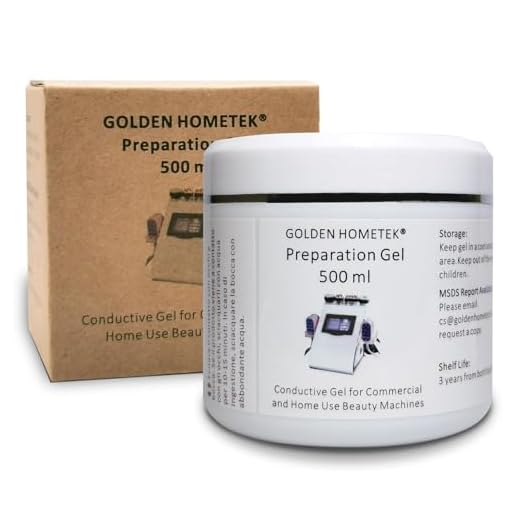 Preparation Gel - Conductive Gel for use with RF Facial Firming and Body Slimming Machines