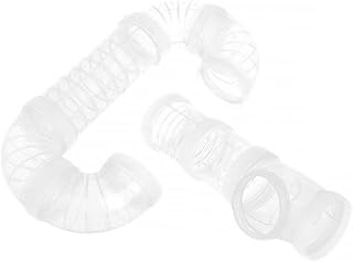 FRCOLOR 6 Peças Tubos De Hamster Túneis De Hamster Pequenos Tubos De Animais Túneis Tubo De Gaiola De Animal Acessórios De Rede Minúsculos Acessórios De Gaiola De Hamster Túnel De Gaiola