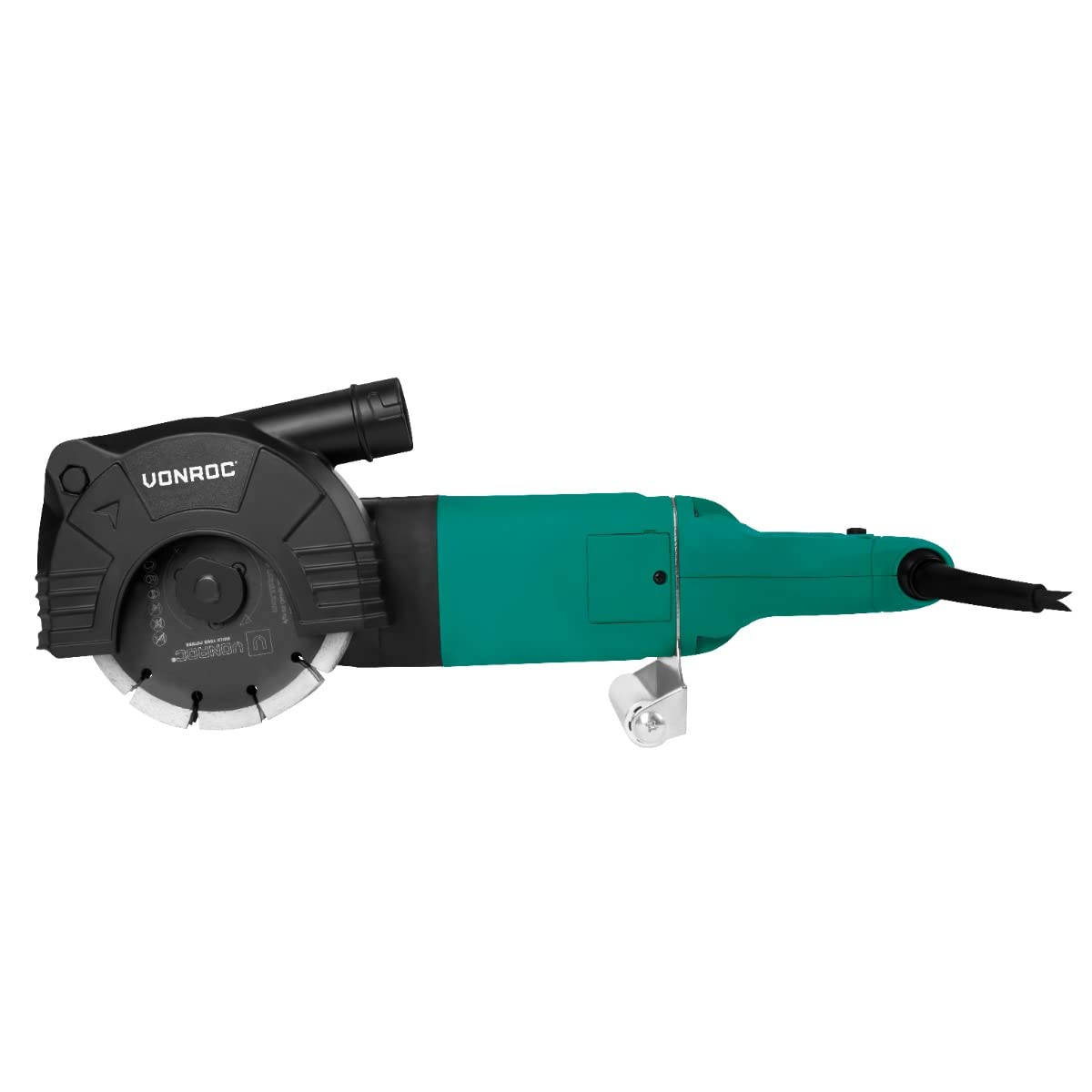 VONROC PRO Rozadora de paredes - 2400W -150MM - Cuchilla 3 en 1 - Incl. Adaptador para aspiradora