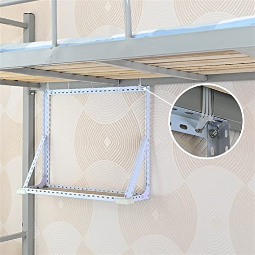 Soporte para CPU de torre, montaje en pared, estructura metálica resistente, soporte colgante para gabinete PC, soporta hasta 66 lb, fácil instalación (50 x 20 x 50 cm) miniatura 4