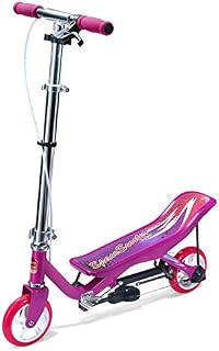 Kubbinga Space Scooter X360 Junior Push Board Seesaw Kids Scooter with Brake & Compact Fold 