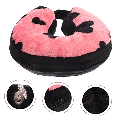 Collar inflable para gatos con visibilidad total y protección suave posquirúrgica 3