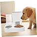 Milisten Automatic Pet Food and Water Dispenser Capacity Feeder Easy to Detachable Design Healthy Water and Food Combination for Dogs and Cats