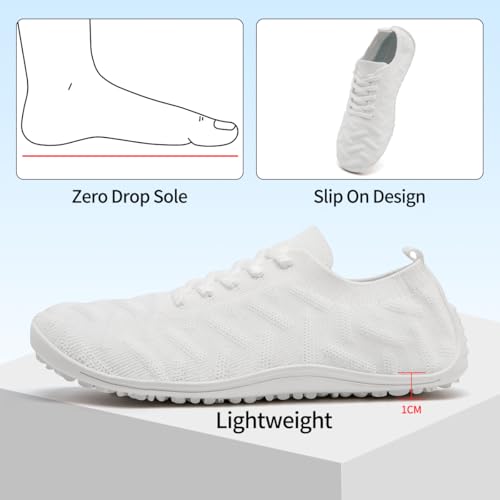 Women Barefoot Shoes Slip-On Lightweight Minimalist Walking Shoes for Travel Hiking Casual Wear Daily Use Zero Drop Thin Sole Soft Breathable Upper4