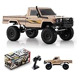 EAZYRC YKHOBBY 1/10 Scale 4X4 RC Rock Crawlers- LC79 Style 4WD Off-Road RC Rock Trucks, Manual Diff Locks, 2-Speed Transmission, Upgradeable Brushed Motor, 4WD Off-Road RS for Adults & Teens