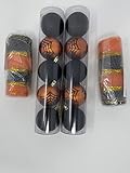 KRE 12 Piece Bundle Halloween Wreath or Tree Decorating Kit Black and Orange Tulle Orange and Black...