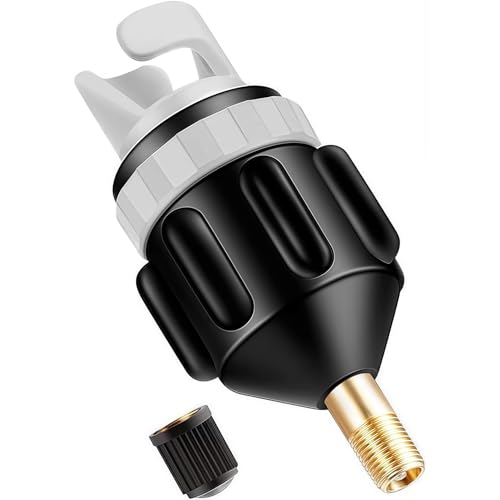 Ventiladapter, Luftpumpe Adapter, Luftventiladapter Sup Pumpe für Paddle Boards, Kompressor Adapter Zubehör für Kanu, Aufblasbares Ruderboot, Stand Up Paddle Board, Kajak