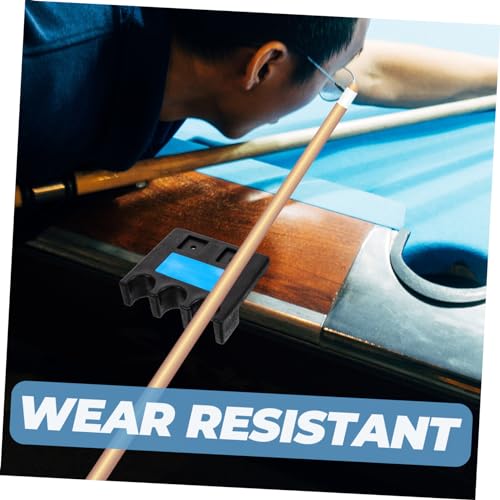 KOMBIUDA Billiard Cue Rack Self-adhesive Pool Stick Holder Multi Decorative Cue Stand for Organizing Billiard Cues Delicate Pole Rack and Display Cue Holder