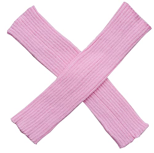 Image of Warm Woolen Socks For Women Solid Leg Covers Socks For Autumn And Winter Knitting