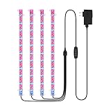 Plant Grow Light Strips, Diivoo Full Sepectrum Growing Lamps for Indoor Plants with 3 Spectrum Modes...