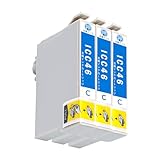 ICC46 純正品併用 シアン 互換インク