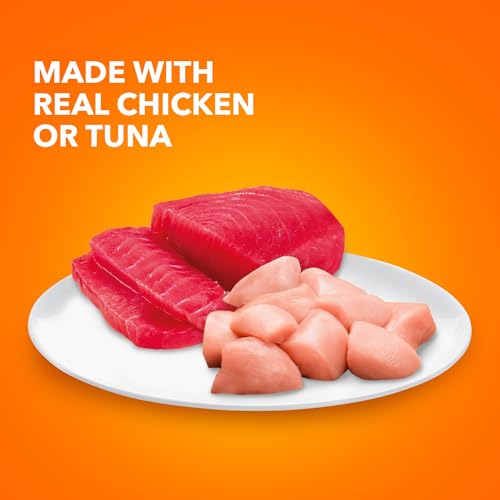 IAMS Perfect Portions Healthy Adult Wet Cat Food with Chicken and Tuna Recipe Variety Pack, Easy Peel Twin-Pack Trays, Pack of 24 (48 Total Servings) - Image 4