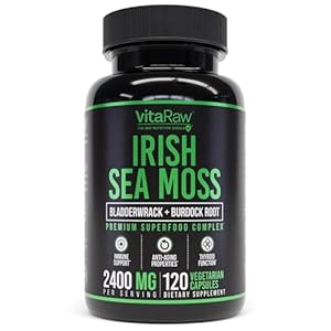 Organic Irish Sea Moss Capsules 240...